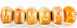 Butterscotch Candy glass beads