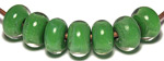 Granny Smith glass beads